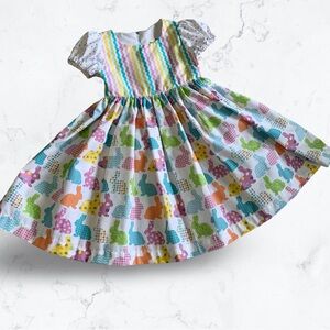Miss Smarty Pants Bunny Dress Size 2T